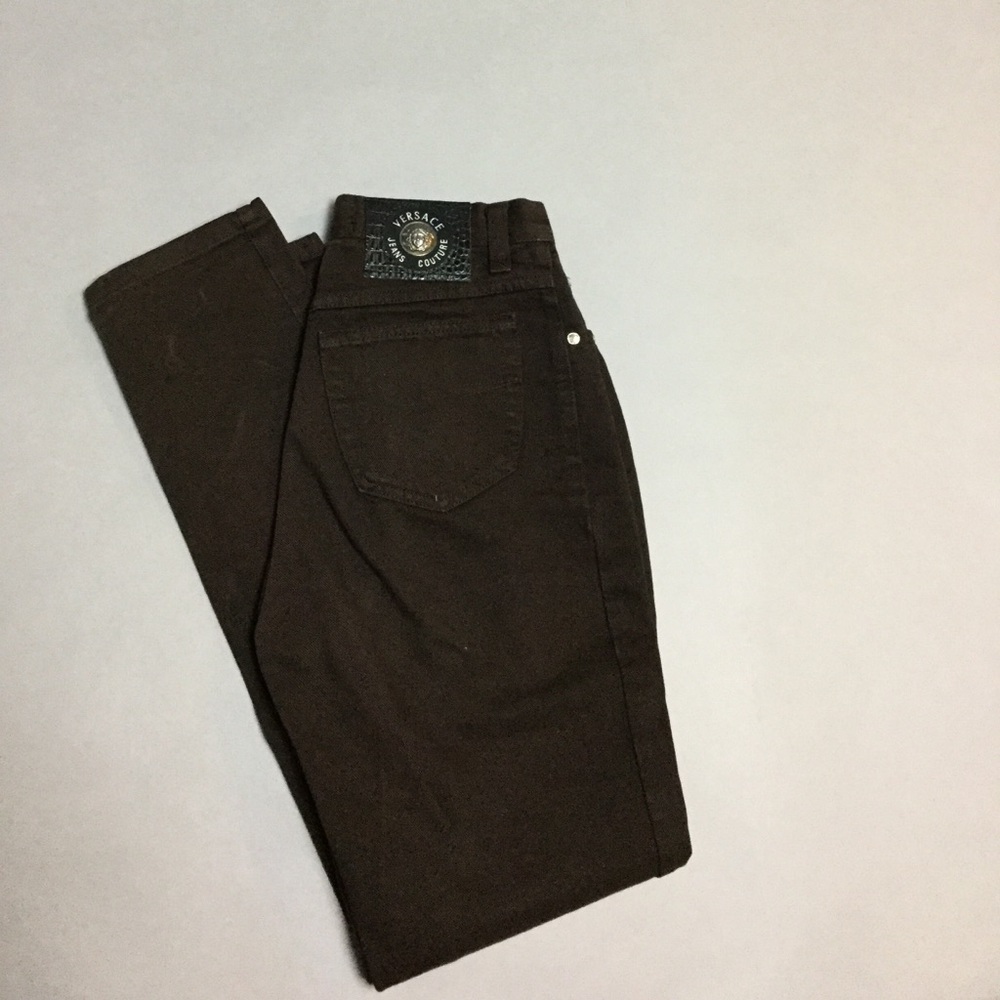 Versace, authentic brown jeans. Vintage.